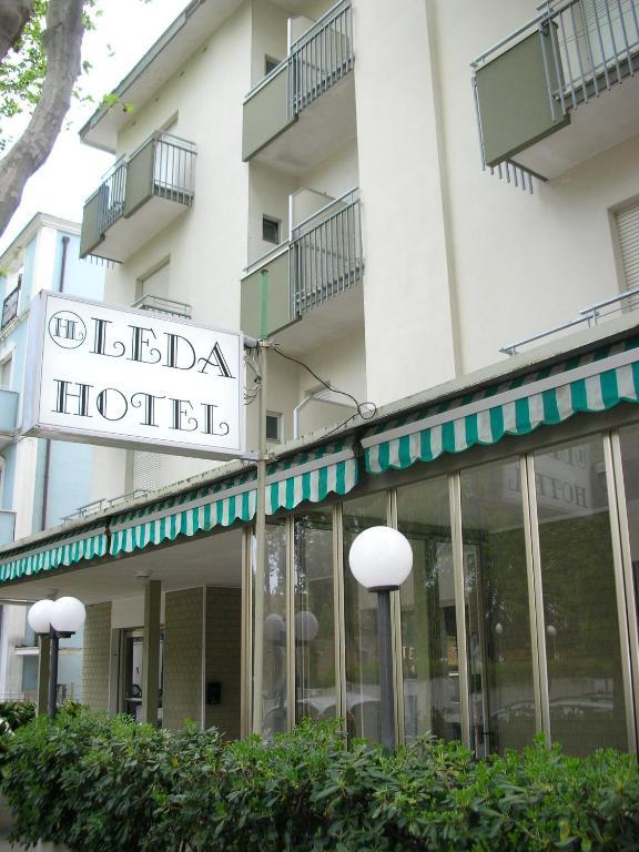 Hotel Leda Ріміні Екстер'єр фото